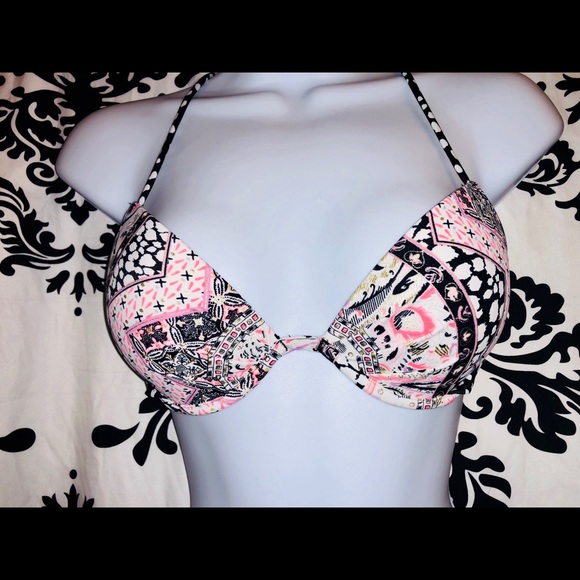 Victoria's Secret Tease Tassel Halter Bikini 34C - Picture 3 of 9